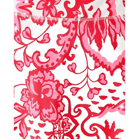 NEW LILLY PULITZER upf 50+ luxletic aila skort in coconut spicy socialite - Picture 7 of 7